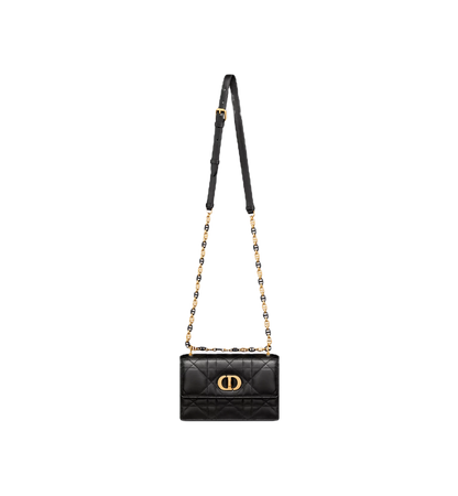 Dior Miss Caro Mini Bag Black Macrocannage Lambskin image 0