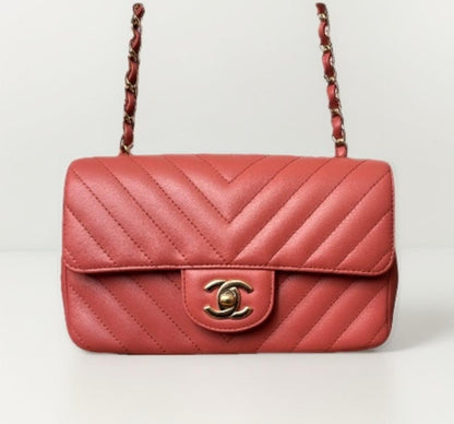 Mini classic chevron Flap bag image 0