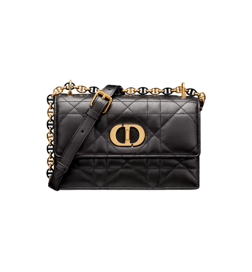 Dior Miss Caro Mini Bag Black Macrocannage Lambskin image 2