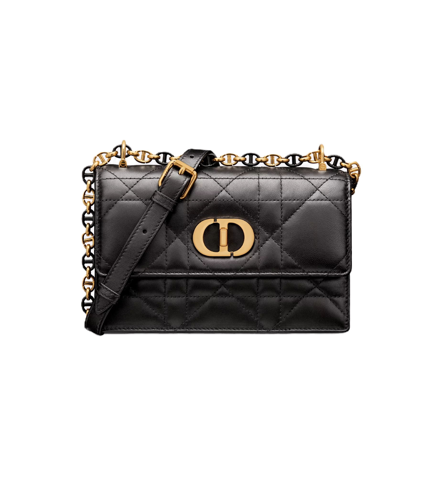 Dior Miss Caro Mini Bag Black Macrocannage Lambskin image 2