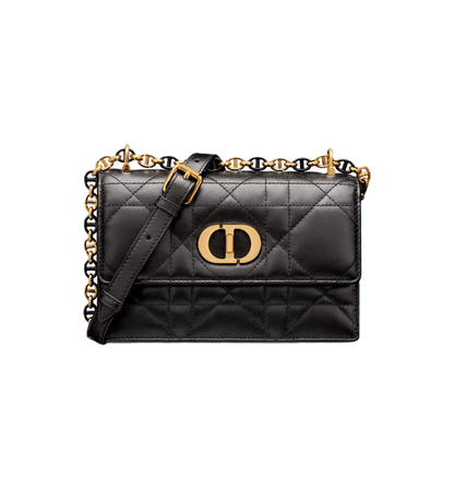 Dior Miss Caro Mini Bag Black Macrocannage Lambskin image 2