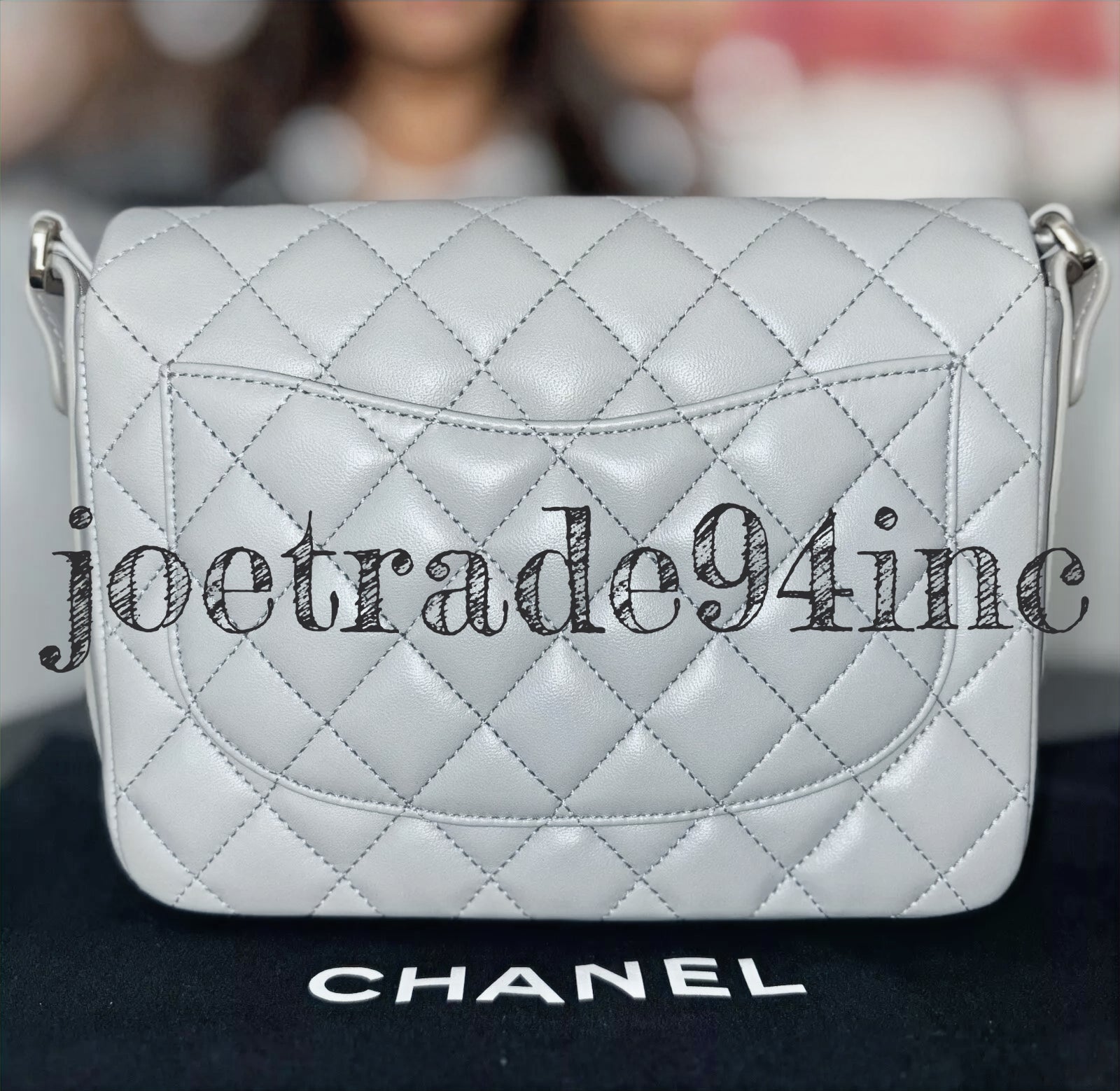 Chanel wave strap flap bag image 1