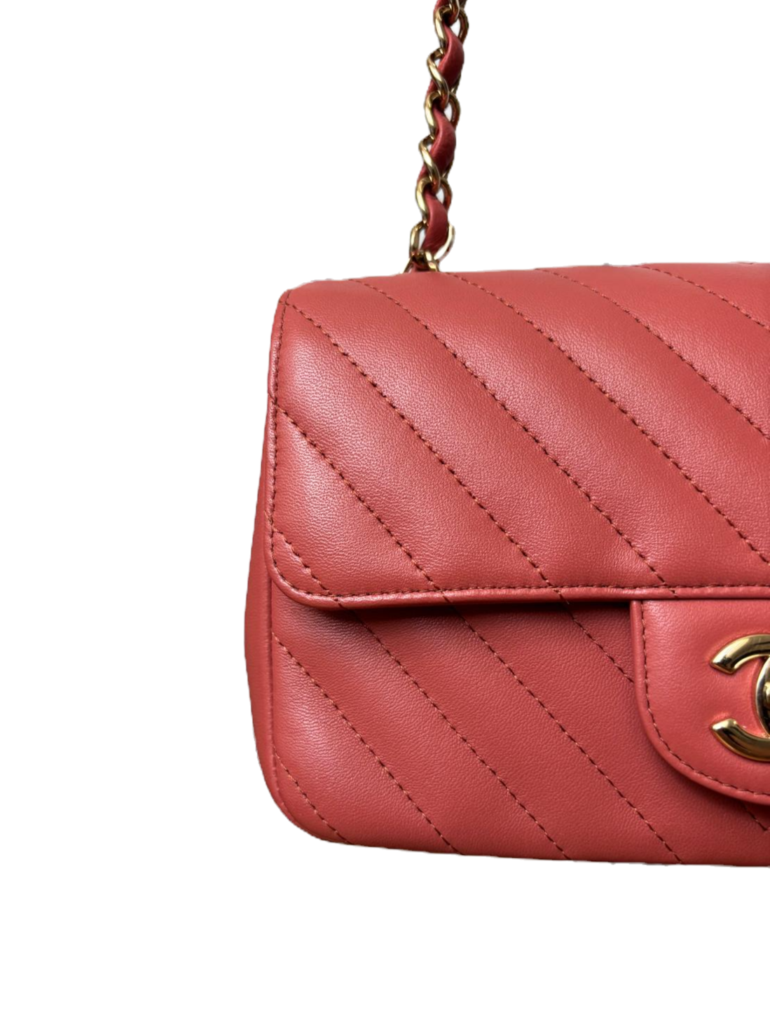 Mini classic chevron Flap bag image 2