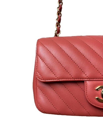Mini classic chevron Flap bag image 2