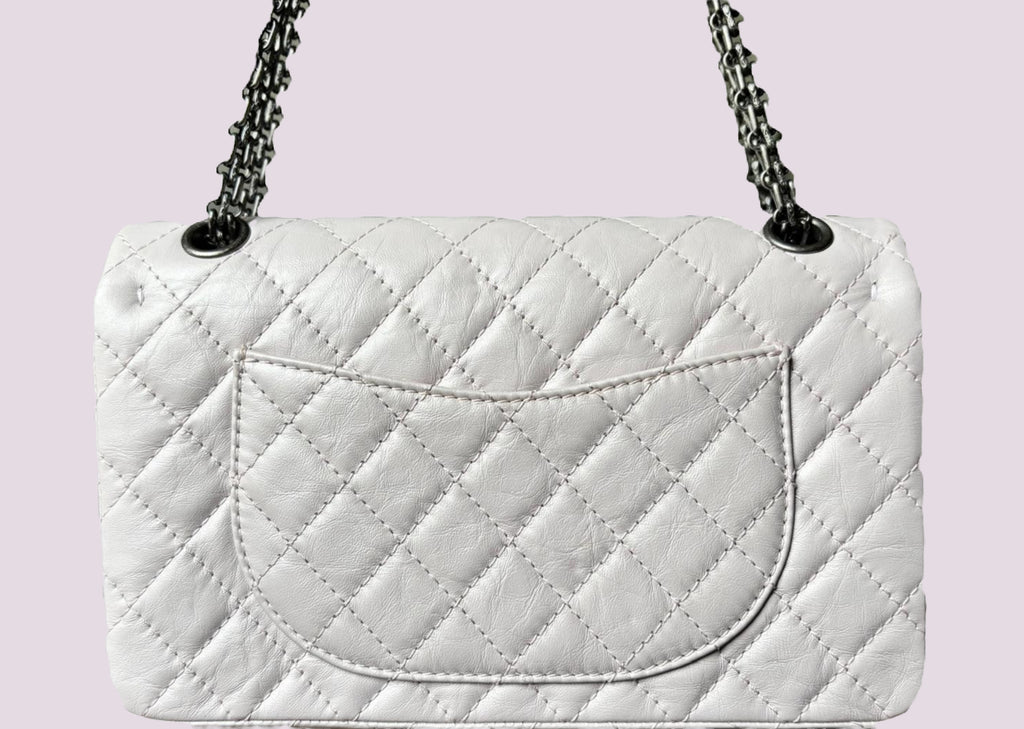 Chanel 2.55 Reissue Flap Bag Rare Lilac with Ruthenium Hardware image 1