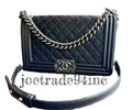 Chanel Quilted Caviar Medium BOY Flap Bag image 0