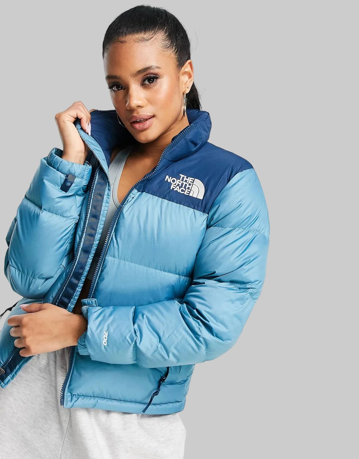 The North Face Women's 1996 Retro Nuptse Jacket "Storm Blue/Monterey Blue"
