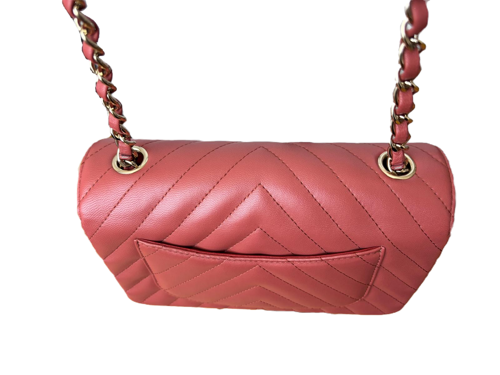 Mini classic chevron Flap bag image 6