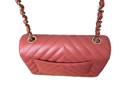 Mini classic chevron Flap bag image 6